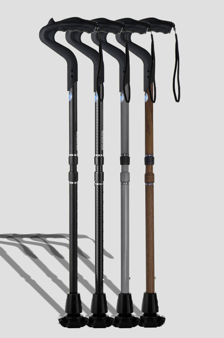 Adult size, cane, shock absorbing