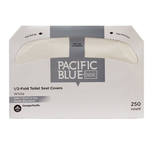 McKesson Toilet Seat Cover, 14-1/2" X 17" Inch - 5000 per Case McKesson Toilet Seat Cover, 14-1/2" X 17" Inch - 5000 per Case