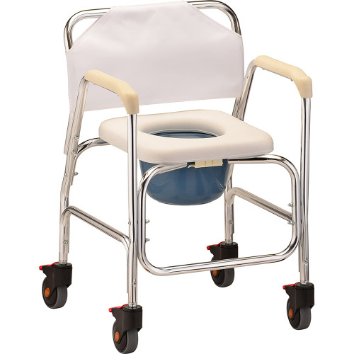 Nova Shower Chair And Commode With Wheels