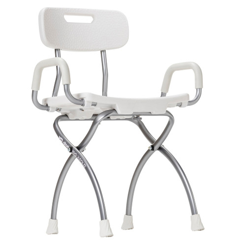 Drive Medical MD by Drive X-Fold Shower Chair white