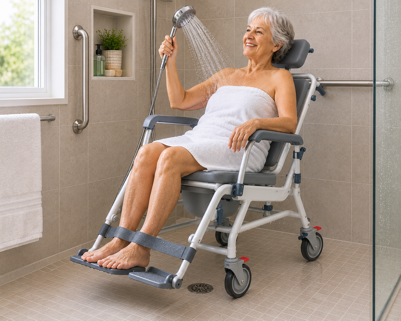 The Benefits of Using a Shower Chair: Improving Bathroom Safety, Comfort, and Independence