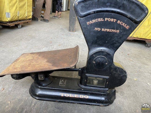 Vintage Toledo Postal Scale, 1920s Iron, Model 789CE Parcel Post