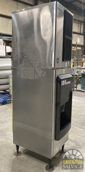 Ice Maker with Dispensing Bin, Hoshizaki KM-515MAH & DB-130H