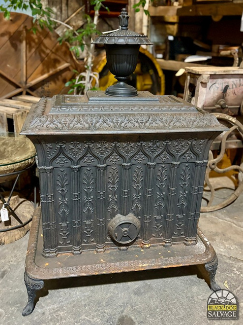 Ornate Victorian Wood Burning Stove, No. 4 Parlour Stove