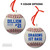 Baseball - Bulb Metal Ornament