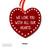 Holiday Hearts - Heart Metal Ornament