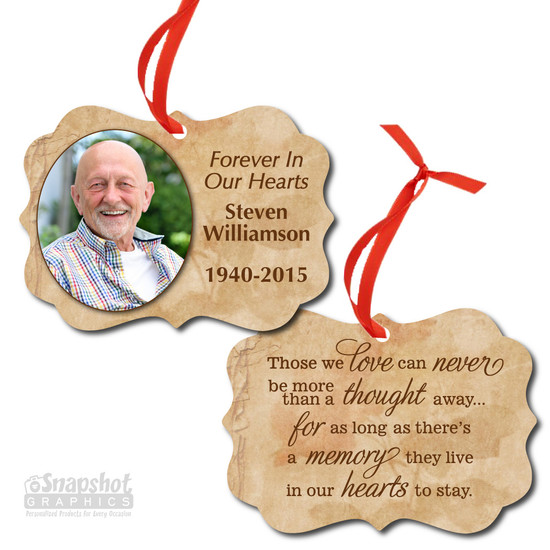 Forever In Our Hearts - Benelux Metal Ornament