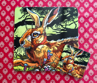 Havergate Hare Coaster