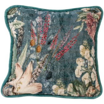 Small Melange Velvet Cushion