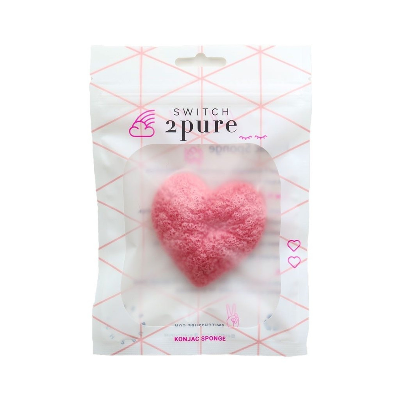 Switch2Pure Heart Konjac Sponge