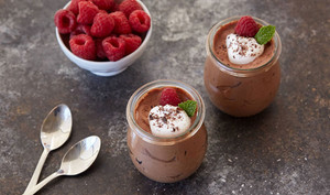 Avocado Chocolate Mousse (with vegan protein)