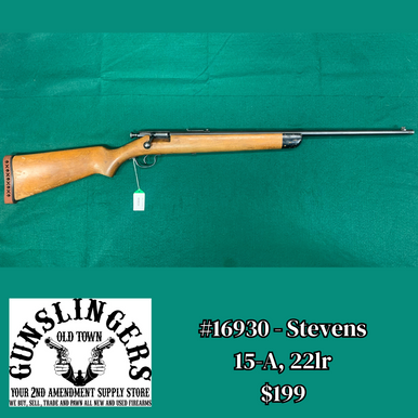 Stevens 15-A, #16930