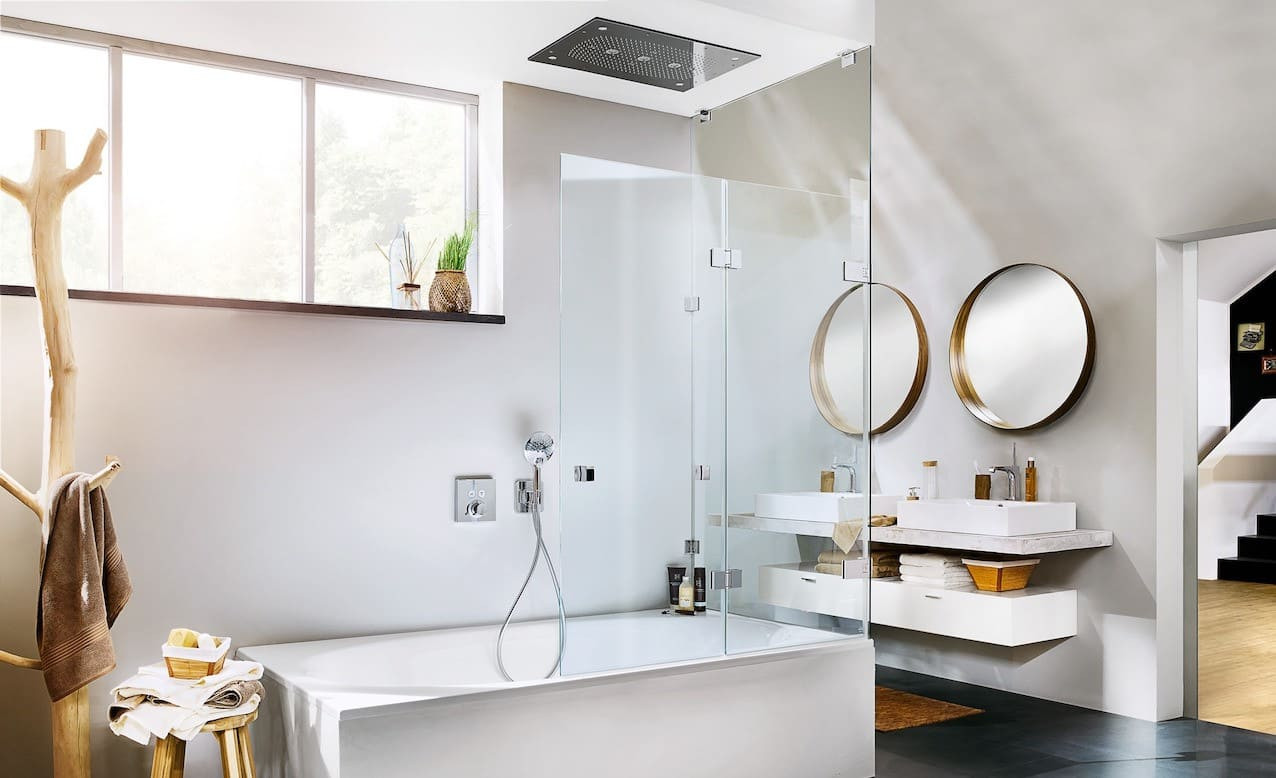 Duschkabine für Badewanne