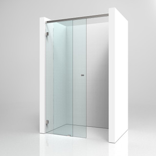 Schiebetür Dusche für Nischen 2-teilig | Modell SL2 104