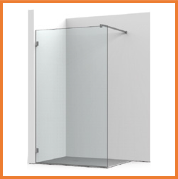 walk-in dusche / Duschwand