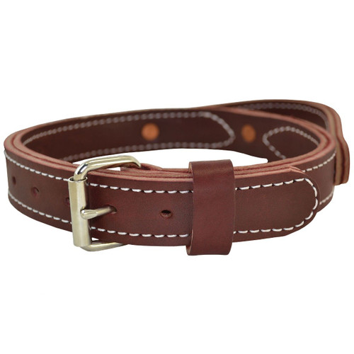 Latigo Leather Agitation Collar With Handle