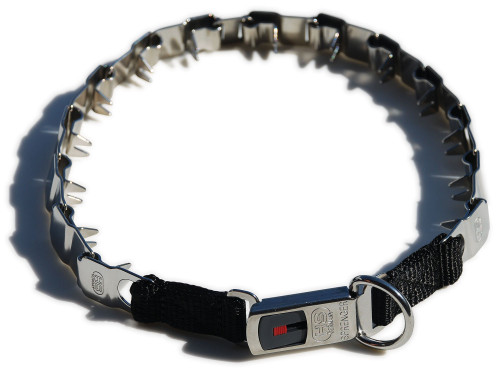 Herm Sprenger Neck-Tech Stainless Steel with ClicLock Buckle