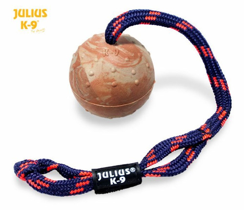 Julius K9 Rubber Ball with String