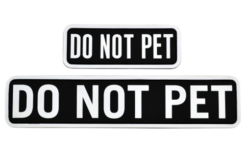 PVC Do Not Pet Panels