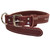 Latigo Leather Agitation Dog Collar