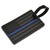 Tru-Spec Thin Blue Line on Black US Flag Luggage Tag