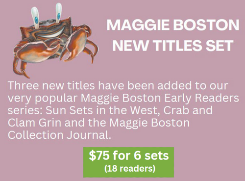 Maggie Boston Readers: New Titles 6 sets