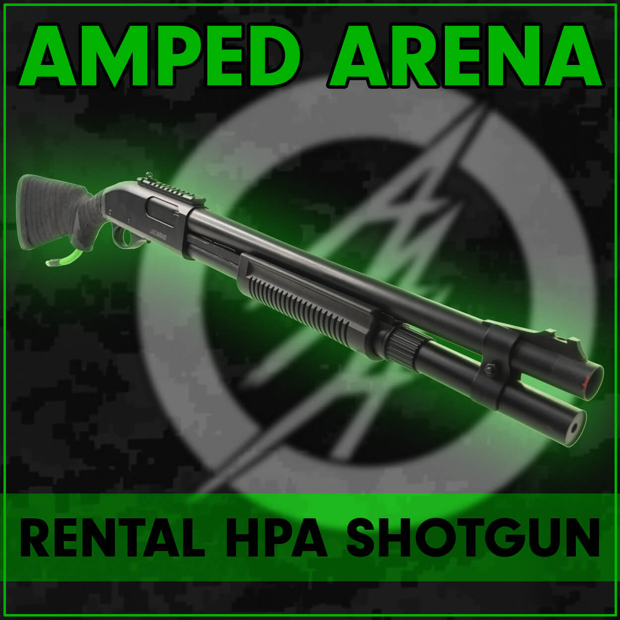 Amped Airsoft Arena HPA Gas Shotgun Rental Upgrade