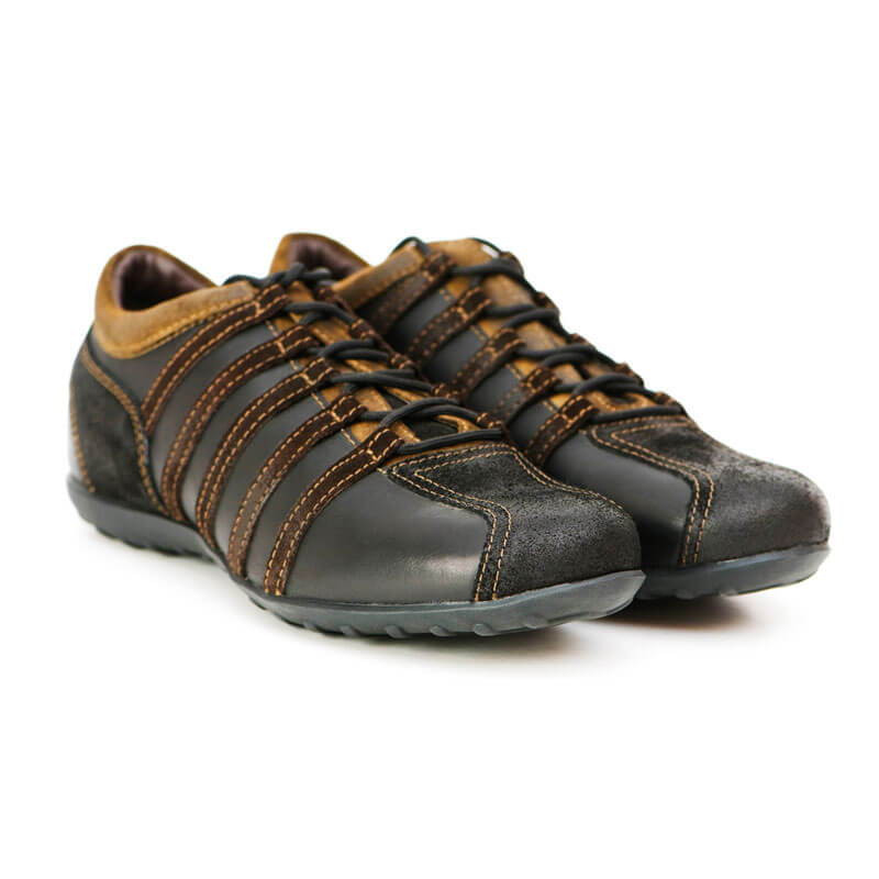 Sample] Dark Brown Running Shoes 