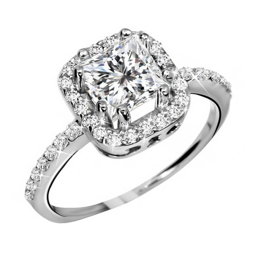 [Sample] Silver Diamond Ring