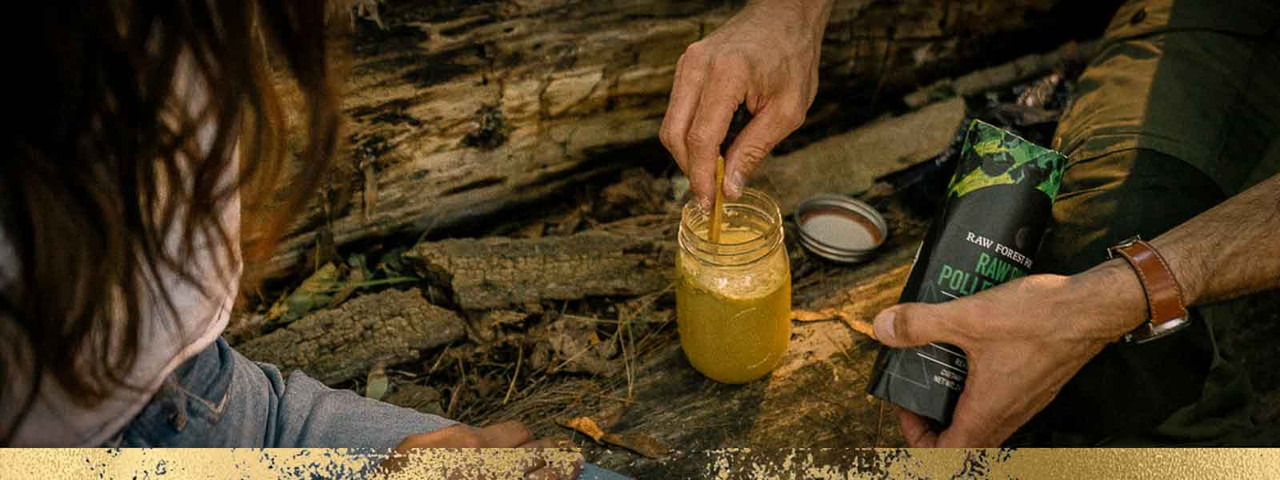 Mountain Harvest Pine Pollen™ — Only From RAW Forest Foods™