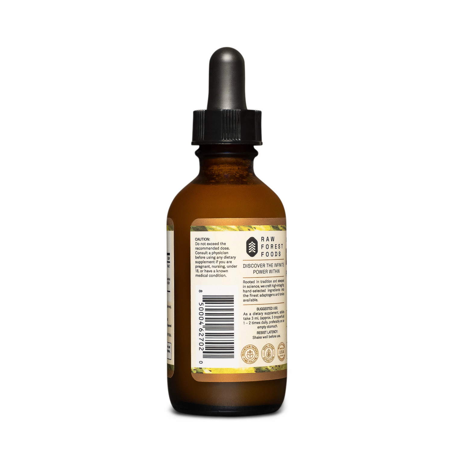 Forest Prana Pine Pollen and Nettle Root Elixir Tincture
