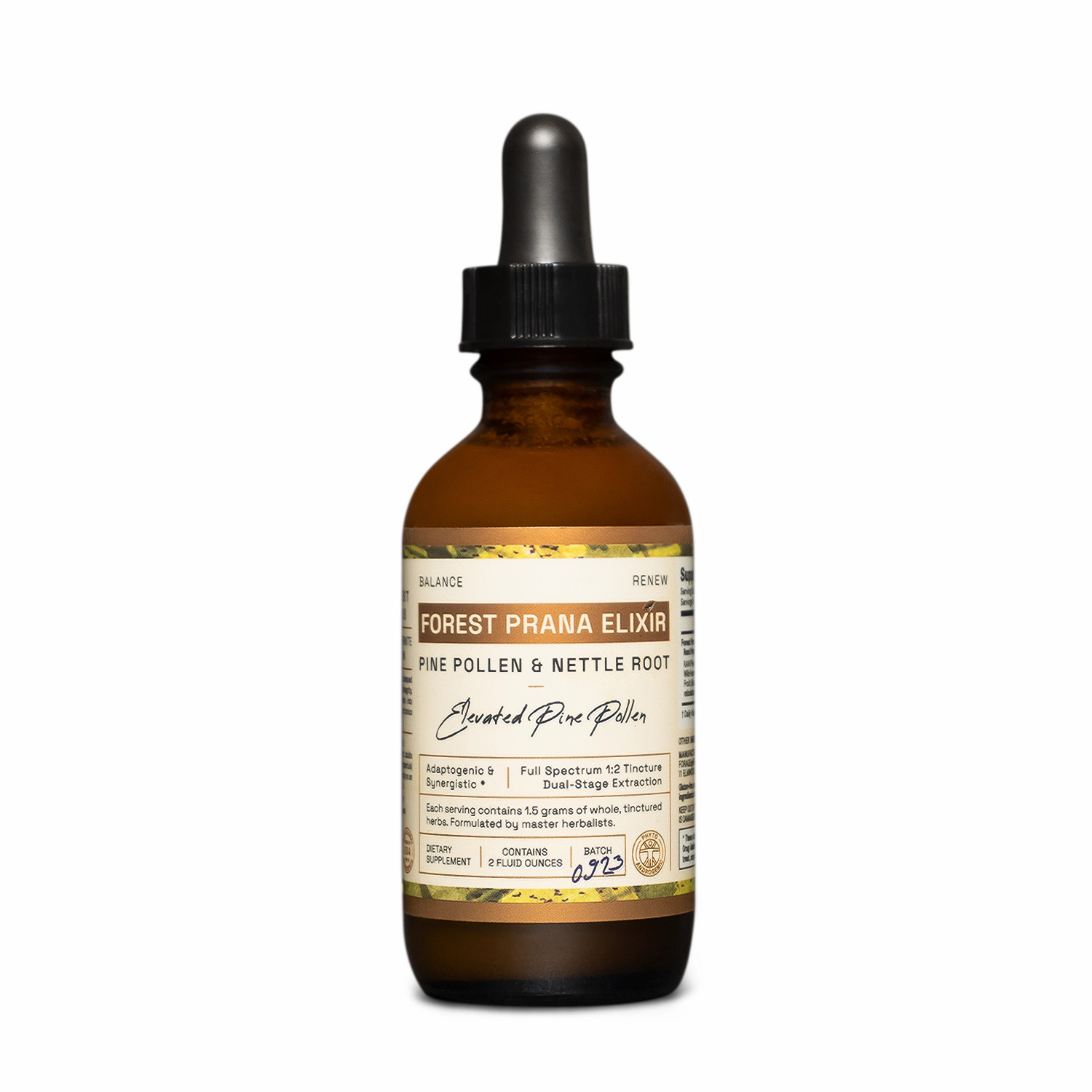 Forest Prana Pine Pollen and Nettle Root Elixir Tincture