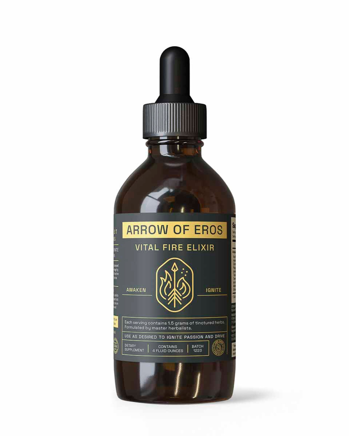 Forest Prana Elixir Pine Pollen and Nettle Root Tincture — 2 Fl. Ounce  Bottle