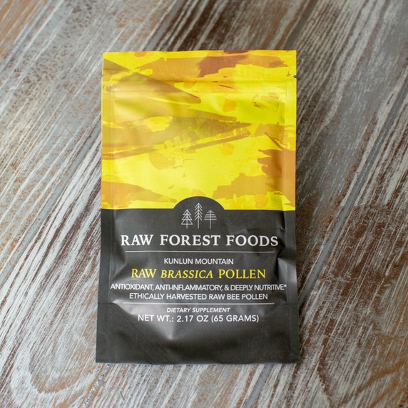RAW Forest Foods RAW Brassica Flower Pollen — Ecologically Crafted