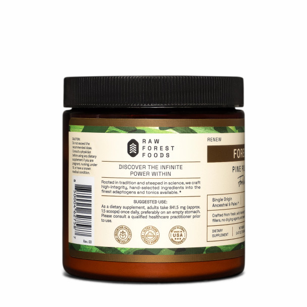 Forest Prana Pine Pollen 50:1 Extract Powder – 70 Gram Jar
