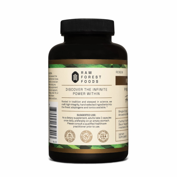 Forest Prana Pine Pollen 50:1 Extract Capsules – 120 Count