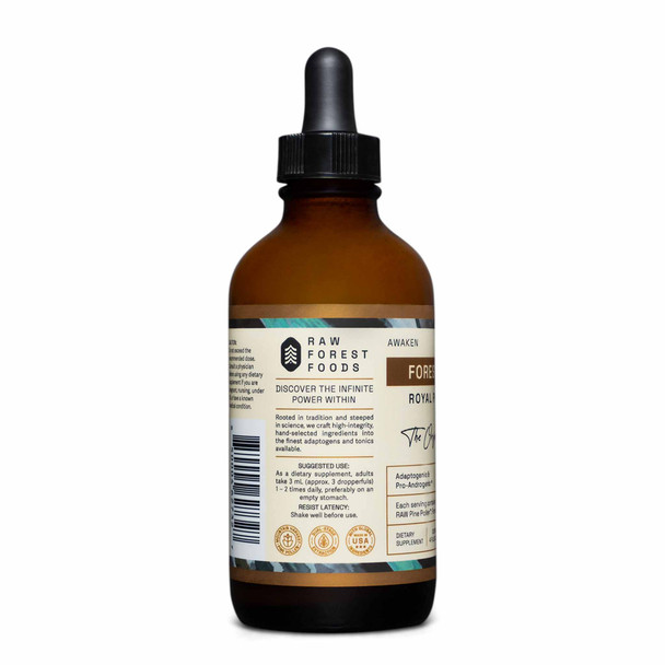 Forest Manna Royal Pine Pollen Tincture – 1:2 – 4 Fl. Ounce Bottle