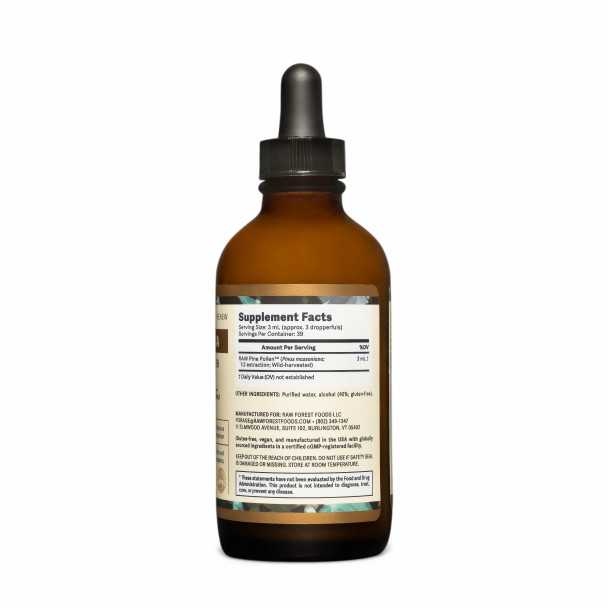 Forest Manna Royal Pine Pollen Tincture – 1:2 – 4 Fl. Ounce Bottle