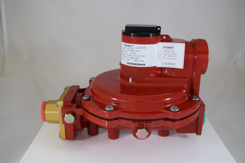 New Fisher First Stage Back Mount Gas Regulator R622H-JGJ From Fisher at Generators For Sale