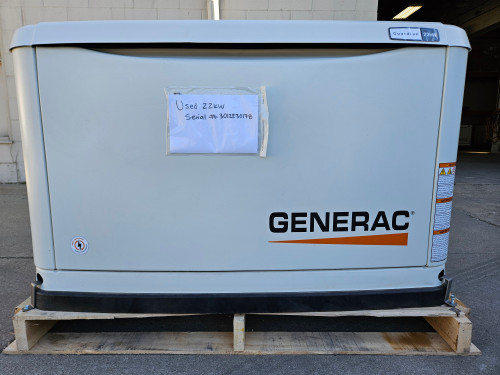 Unboxed Generac Guardian 22kW Standby Generator