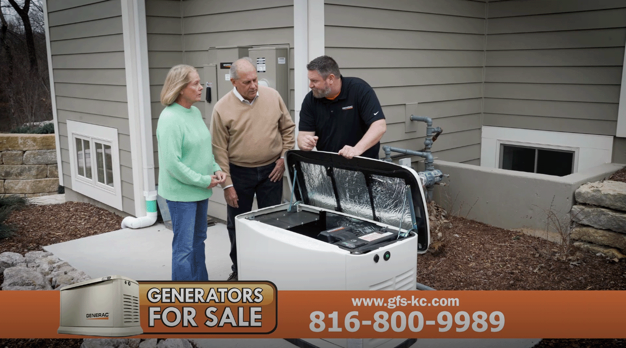 Our Kansas City location offering Generac generators