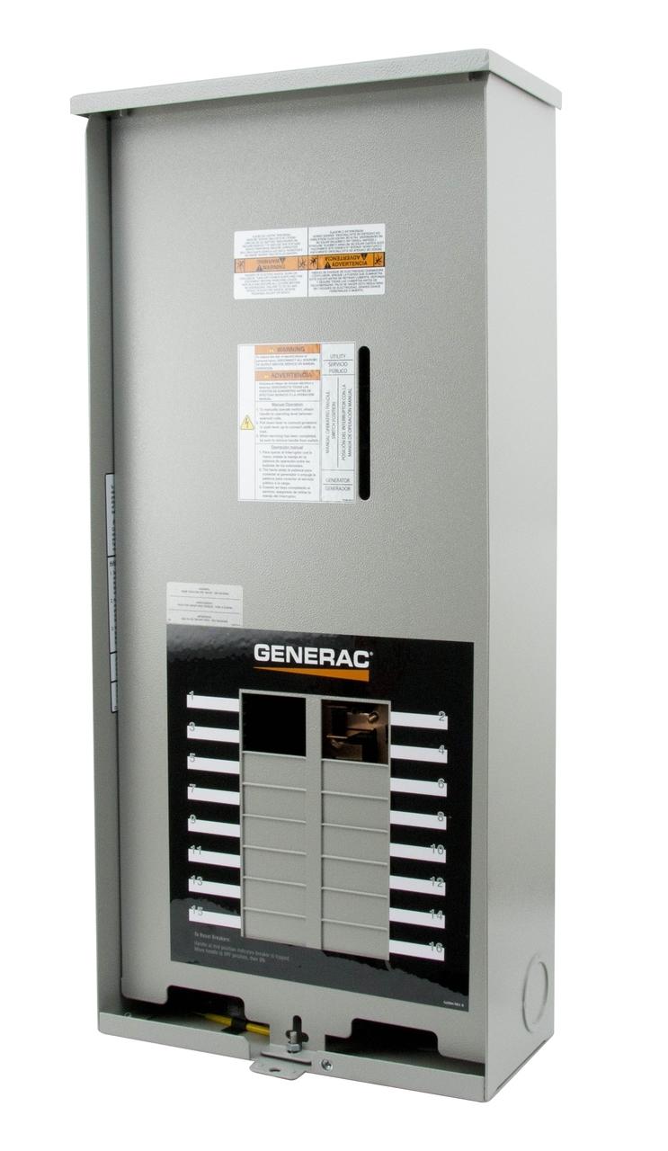 Generac 100 Amp Auto Transfer Switch Nema 3r With 16 Space Load Center Generators For Sale