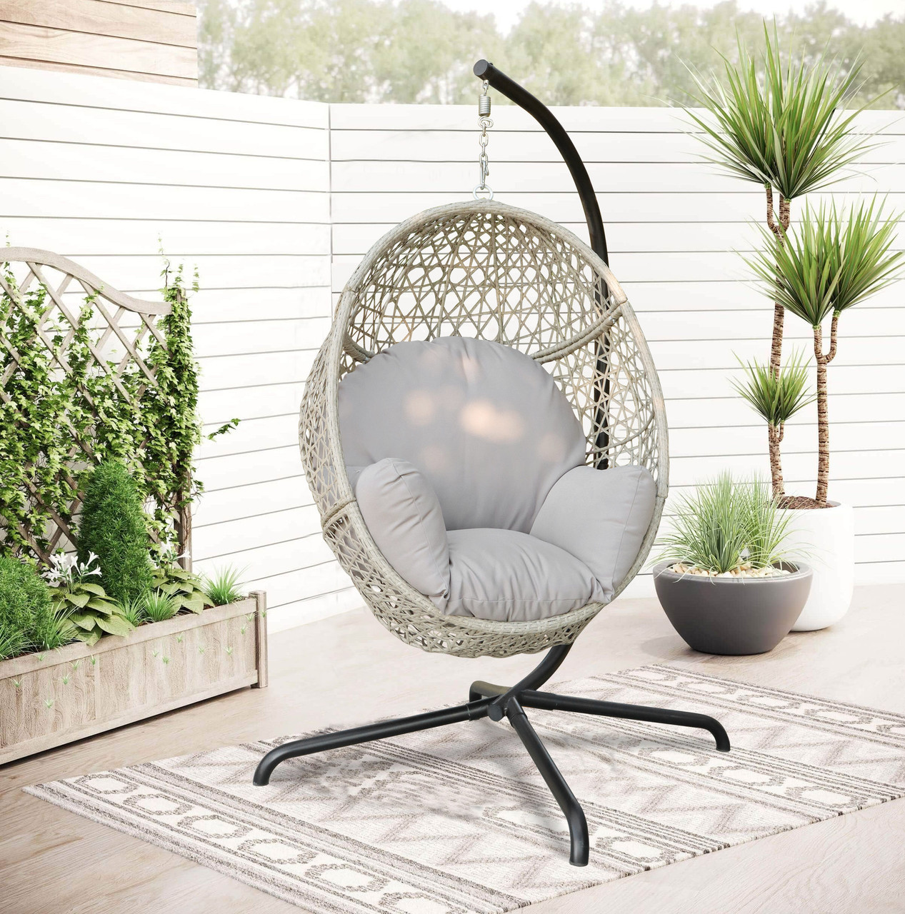 hanging garden basket chair