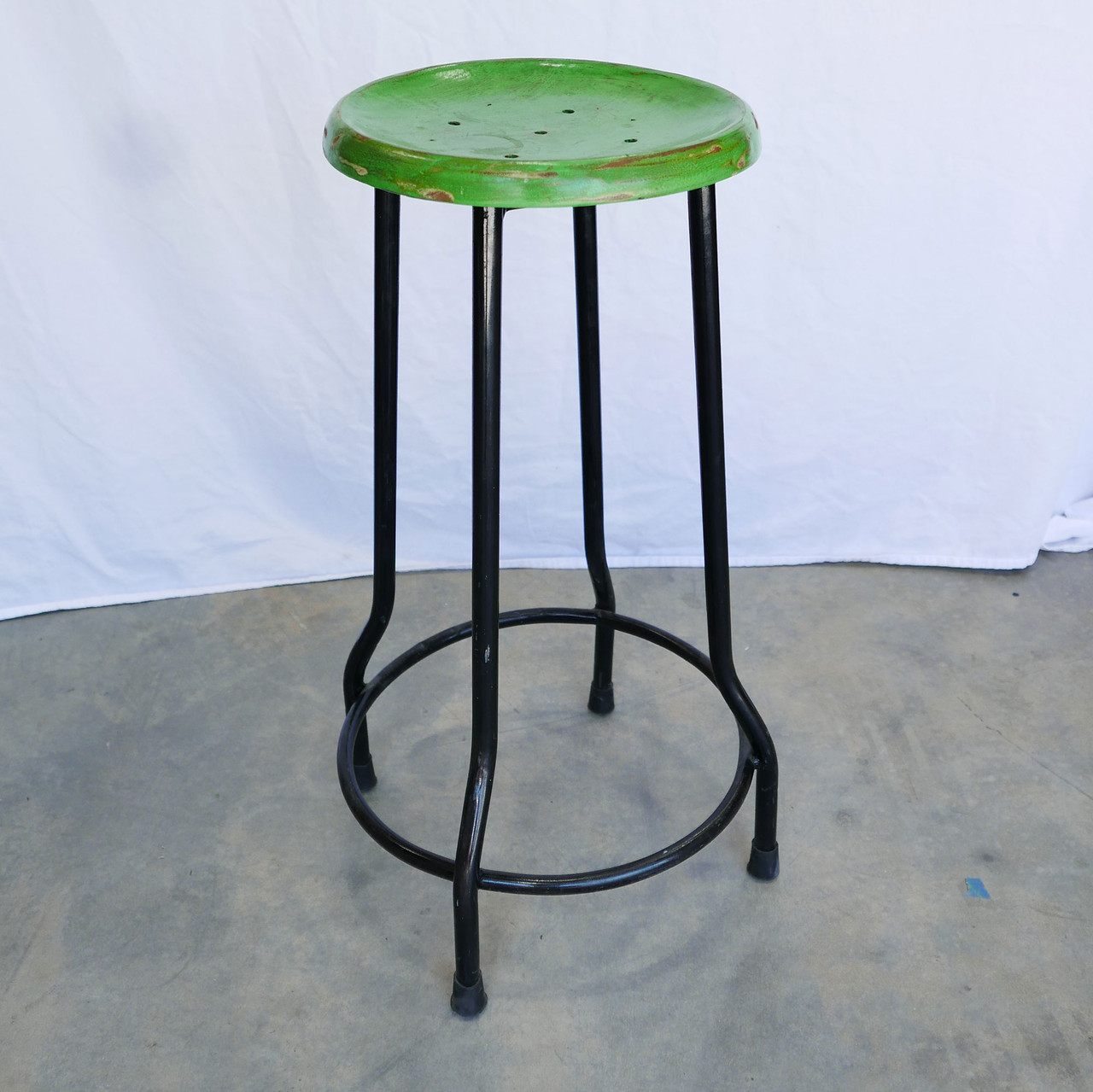 OPEN BOX SALE Farmhouse 26 in. Bar Stool Green JA CS CKT GRN