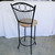 OPEN BOX SALE: French Country Iron and Wood Counter Stool