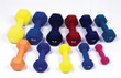 Dumbell Weight Color Neoprene Coated 5 Lb