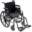 K3 Wheelchair Ltwt 20  Wdda & S/a Footrests  Cruiser Iii