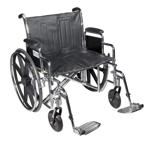 Wheelchair Std Dual-axle 22  W/rem Desk Arms & S/a Footrest