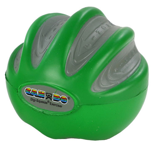 Hand Exerciser Medium Moderate Green Cando Digi-squeeze