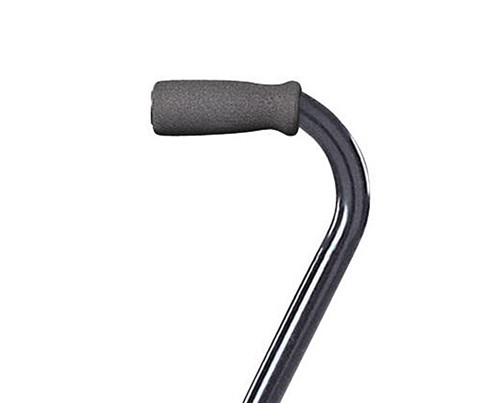 Hand Grip For Quad Cane & Offset Cane  Gray  Foam